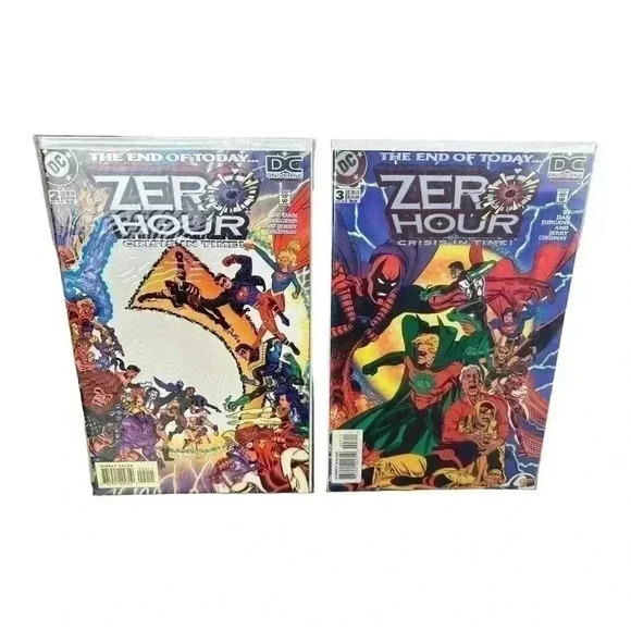 Zero Hour: Crisis In Time Dc Comic Book Lot Of 5 Anima, Legionnaire, Darkstars - Picture 2 of 10